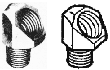 drawing of the part