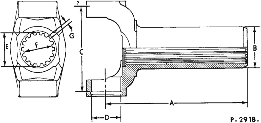 drawing of the part