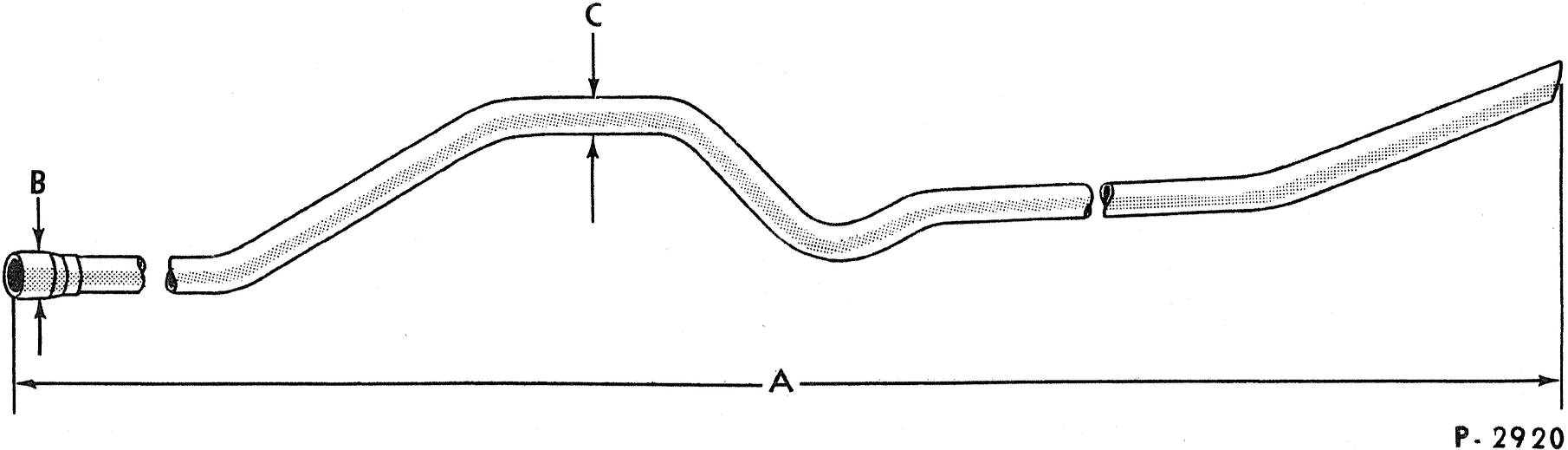 drawing of the part